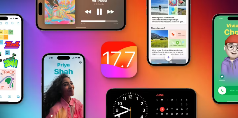 布拖苹果手机维修分享苹果 iOS / iPadOS 17.7.1 正式版推送 