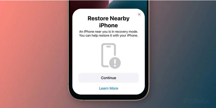布拖苹果手机维修分享iOS 18无线恢复功能可用另一部iPhone恢复变砖的iPhone 16 